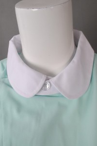 SKNU004 custom-made princess collar clinic uniform order nurse uniform custom-made hospital uniform design clinic uniform style clinic uniform supplier HK Shute clinic uniform price detail view-1